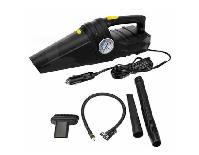 Aspirador Inflador Compresor 2 en 1 Automovil Dual Carsun